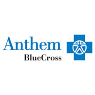 We accept Anthem BlueCross health insurance